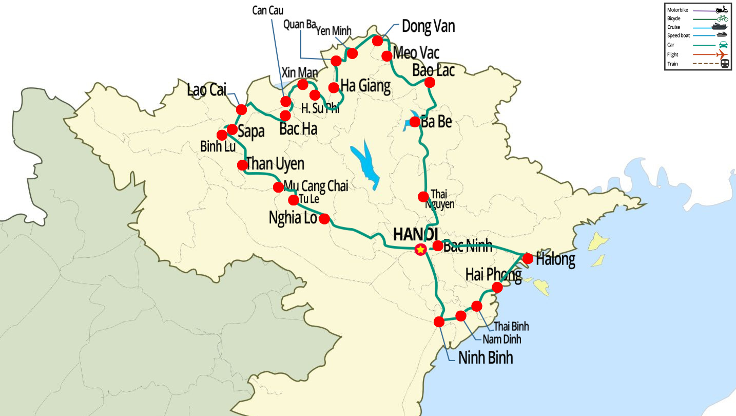 circuit Vietnam 15 jours nord complet