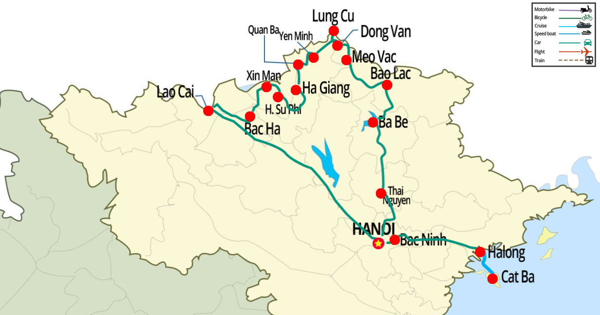 circuit au vietnam en 15 jours-trekking au Nord du Vietnam