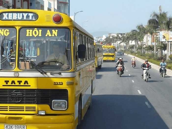 Comment se rendre Danang Hoi An bus