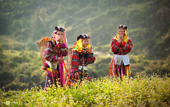 Les couleurs de la vie sur la  montagne du Nord Vietnam