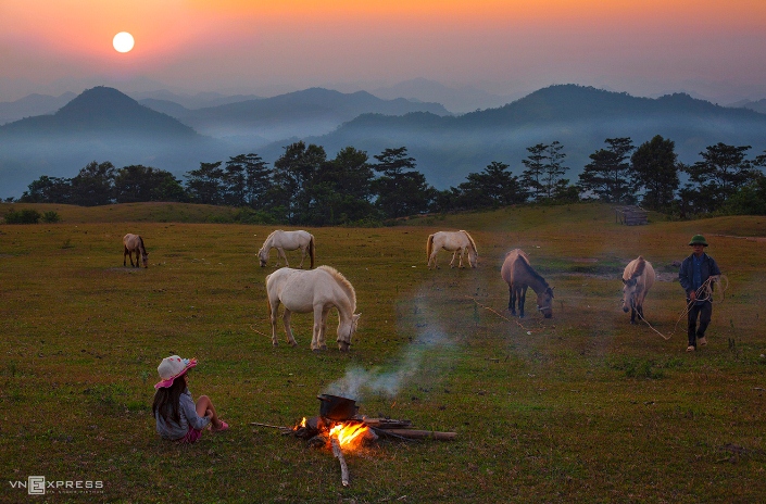 Les couleurs de la vie sur la  montagne du Nord Vietnam