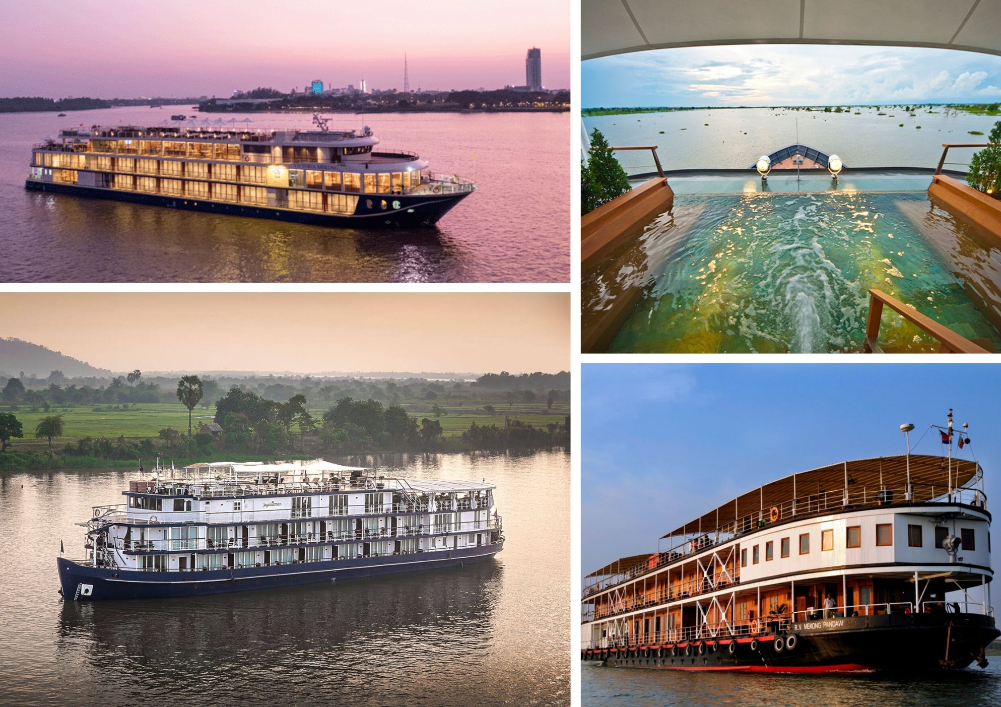 Croisiere de luxe au delta du Mekong