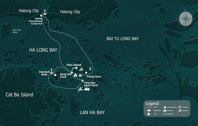 Explorez la baie d’Ha Long lors d’une croisière de 2 jours et 1 nuit