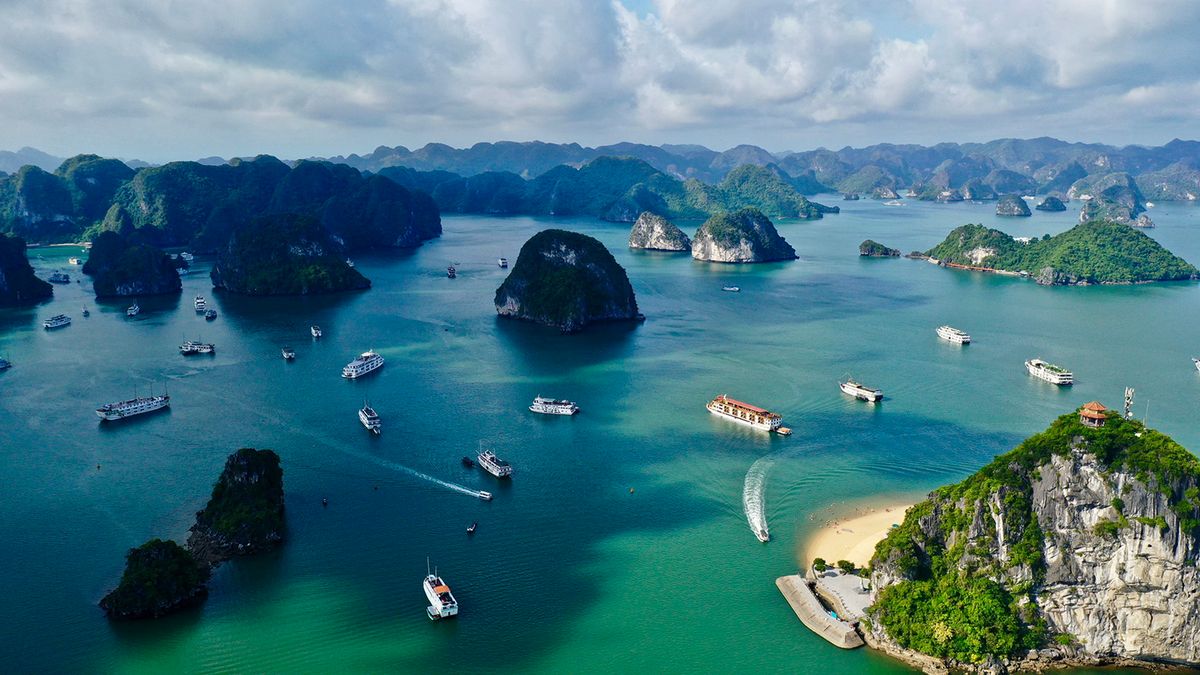 croisiere à la baie d'halong vietnam