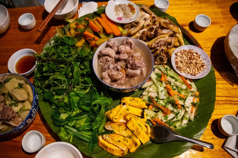 Cuisine locale à Mai Chau - Pu Luong