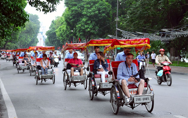 cyclo a Hanoi