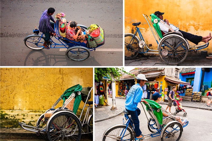 cyclo Vietnam vie quotidienne