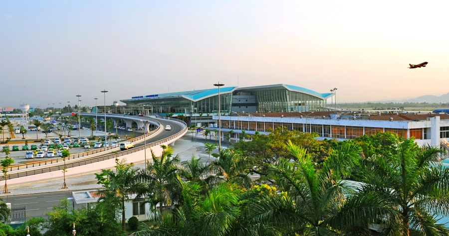 aeroport de Da Nang au Vietnam