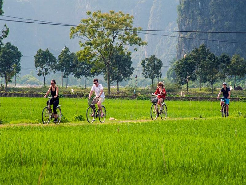 Ninh Binh, Hoa Lu, Tam Coc, vélo, balade à vélo, Trang An, vietnam