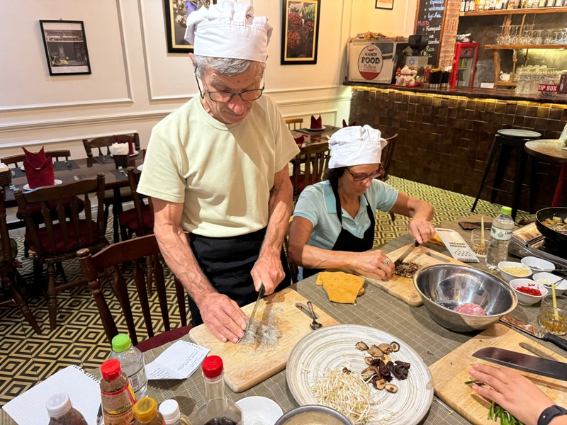 participer à un cours de cuisine au Vietnam