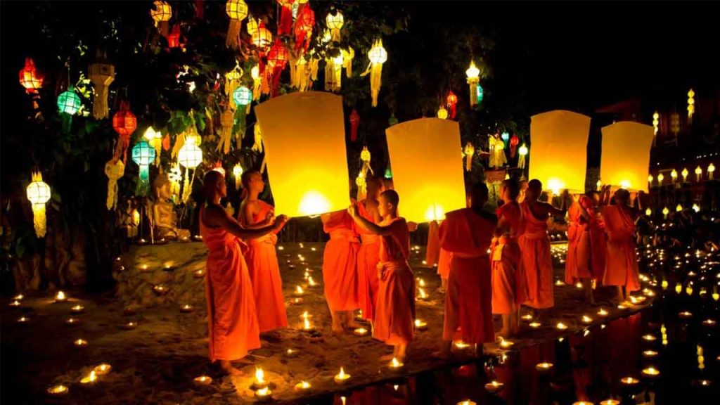 fête traditionnel du laos