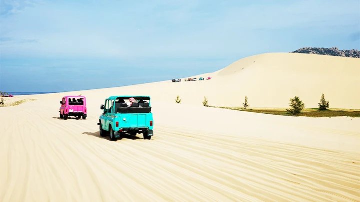 dune de sable Son Hai à Ninh Thuan