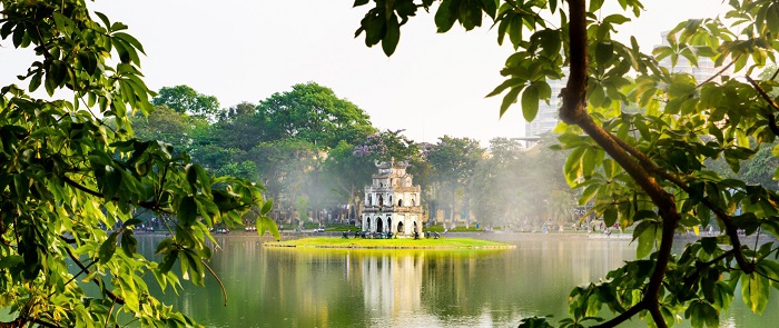 durée séjour Hanoi Vietnam lac hoan kiem