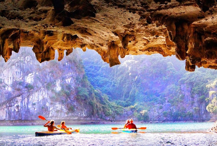excursion baie halong grotte luon