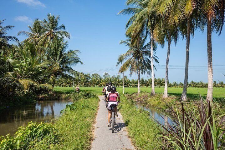 excursion à velo au delta du Mekong