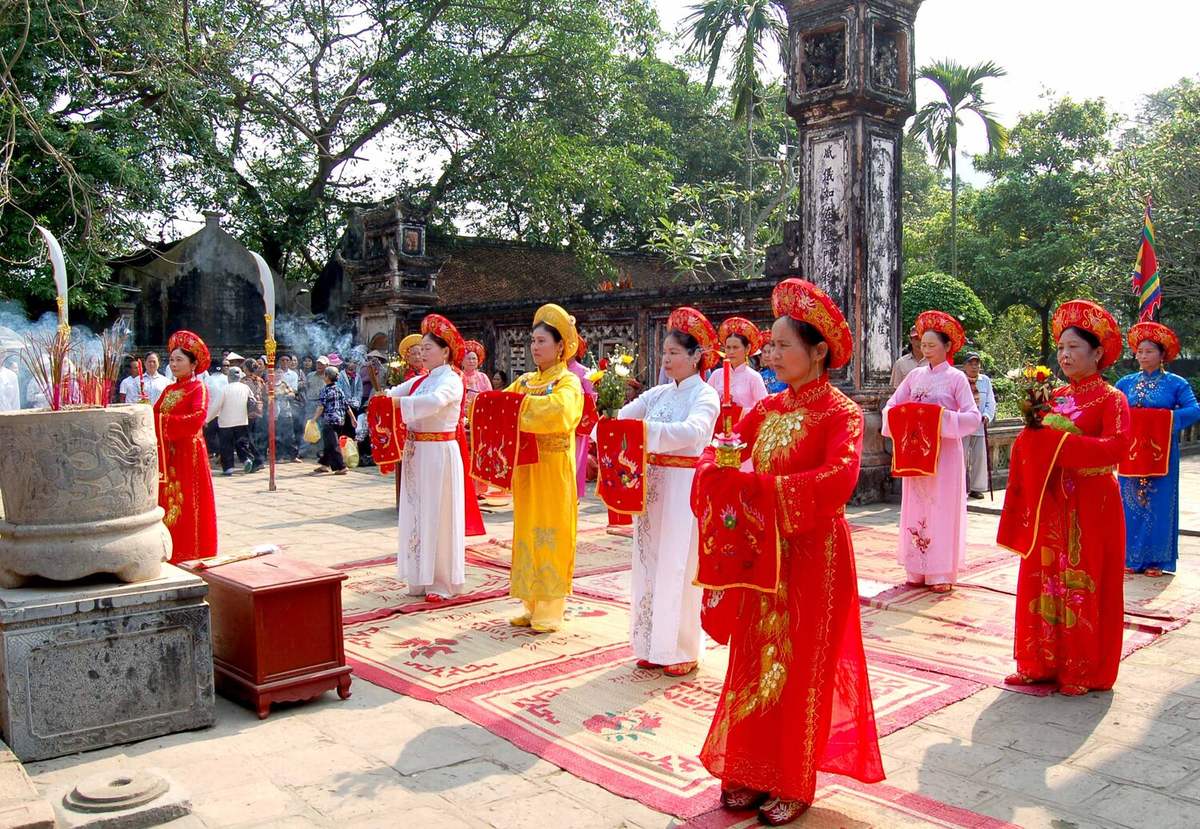 fête de Truong Yen à Ninh Binh