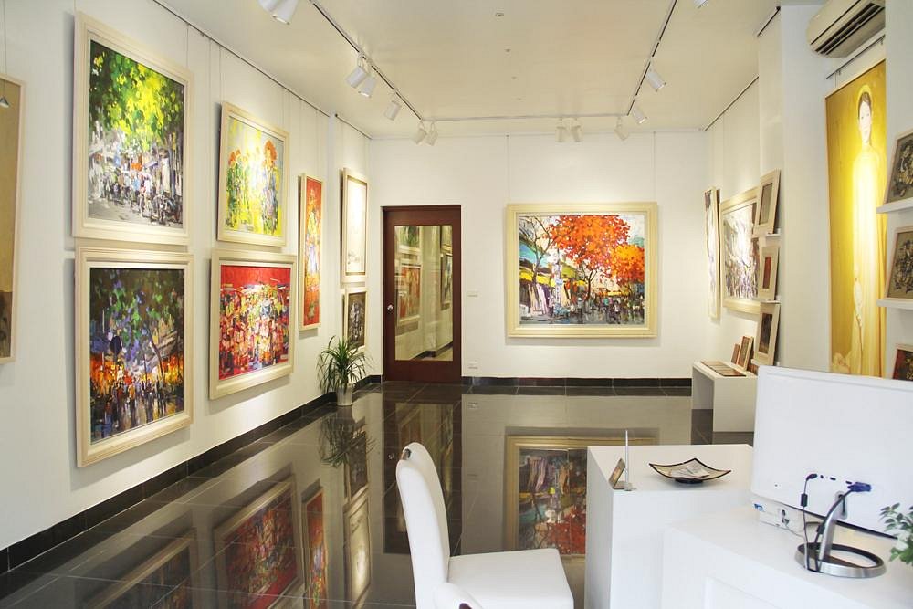 Galerie d'art Hanoi-La galerie d'art Nguyen à Hanoi   
