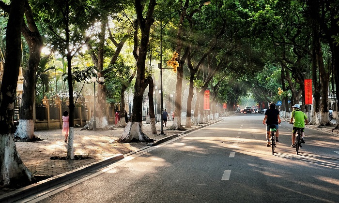 Première decouverte Hanoi guide voyage rue