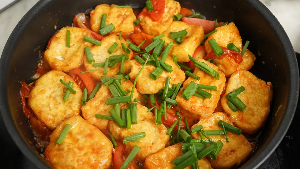 Recette du tofu à la sauce tomate simple en 20 minutes