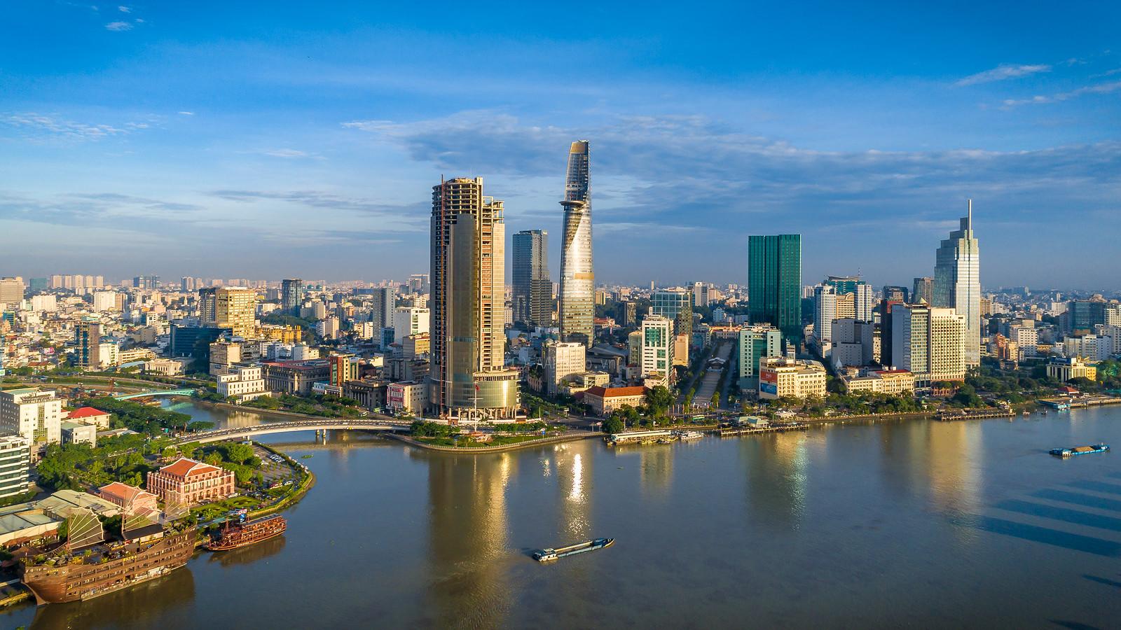 Ho Chi Minh-Ville, principal centre économique du Vietnam et destination du vol direct depuis le Canada.