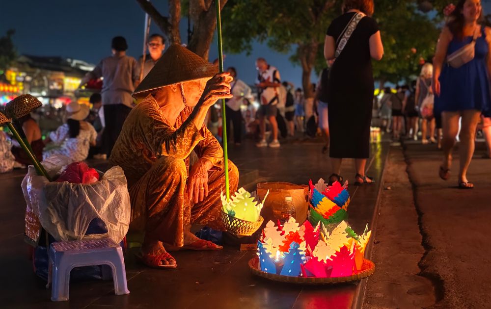 La nuit &agrave; la veille villle de Hoi An