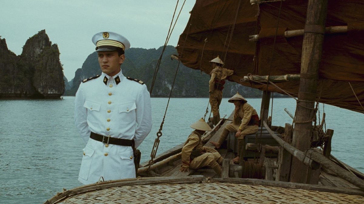 La baie d'Halong du Vietnam dans le film "Indochine" ( 1992 )
