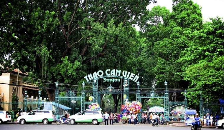 jardin botanique et zoologique de Saïgon