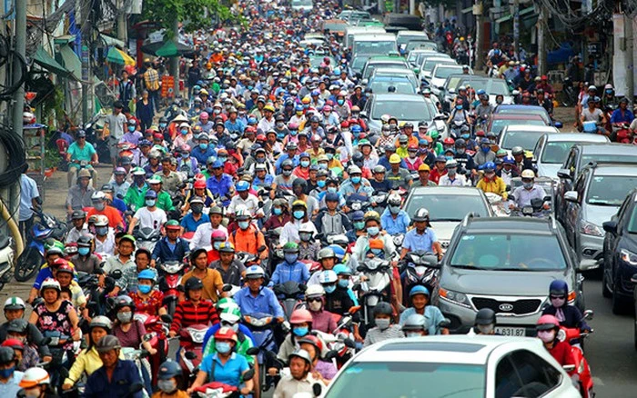 Embouteillage vietnam 