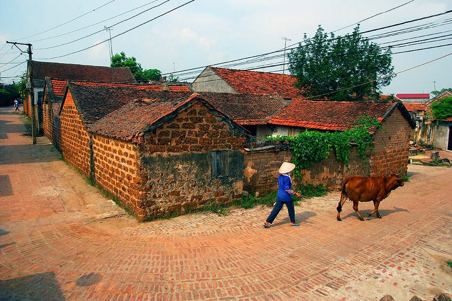 la vie au village de Duong Lam