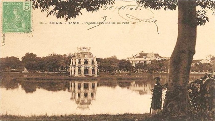 Lac Hoan Kiem Hanoï autrefois