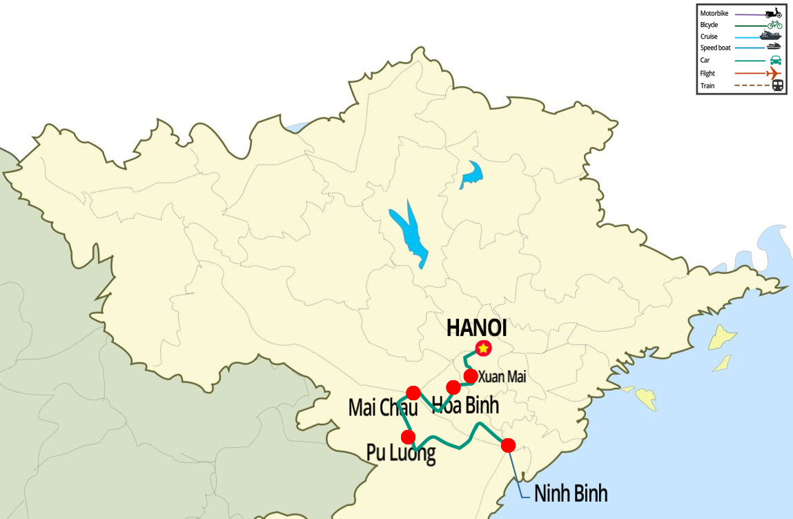 Circuit de Mai Chau - Pu Luong