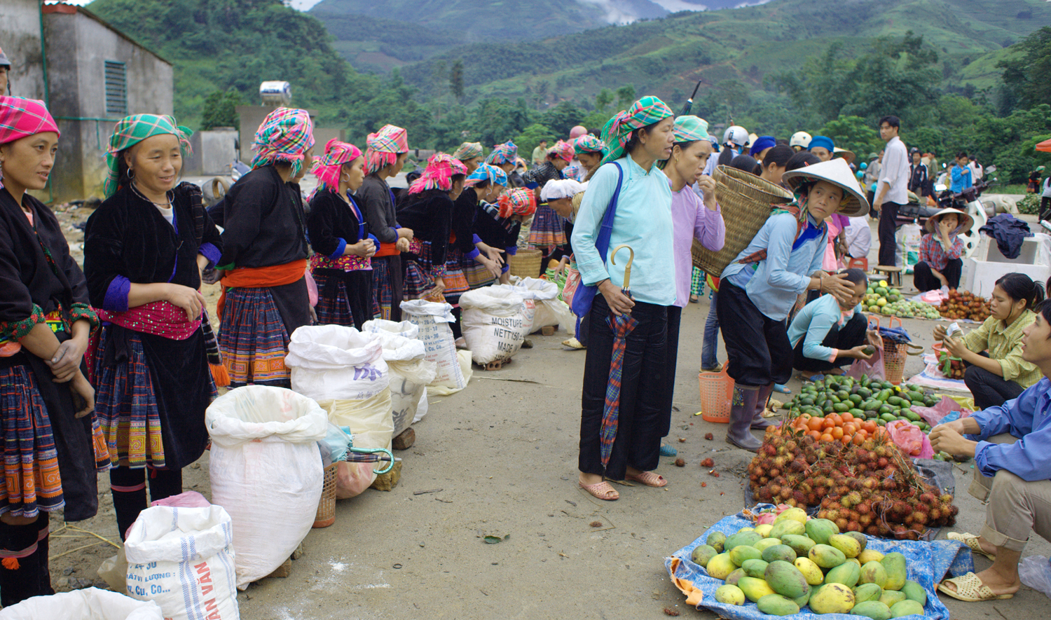 Un marché ethnique