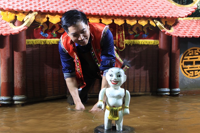 Marionnette eau vietnam teu
