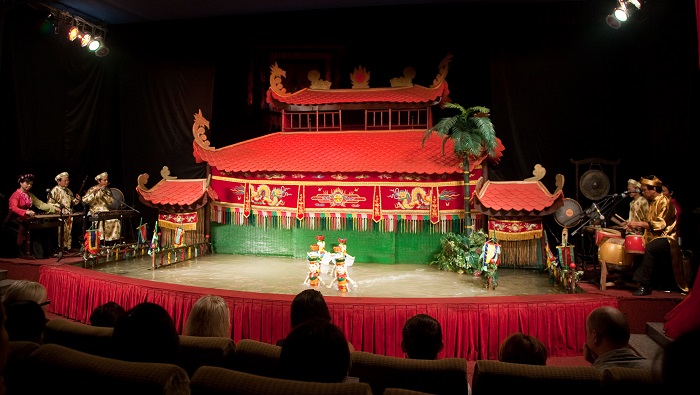 Marionnette eau vietnam theatre