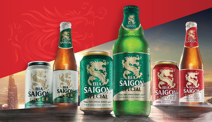 marques bière Vietnam saigon