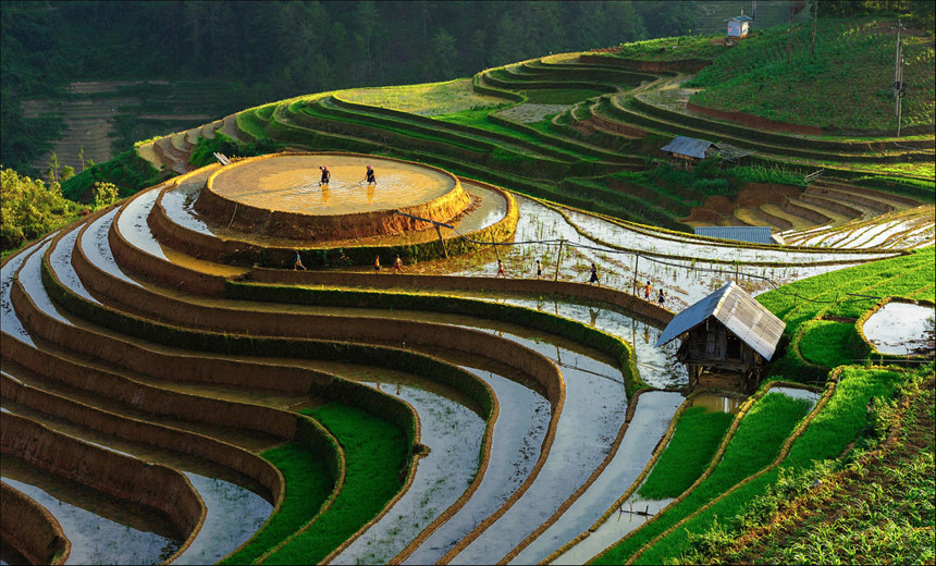 Mu Cang Chai en saison des eaux