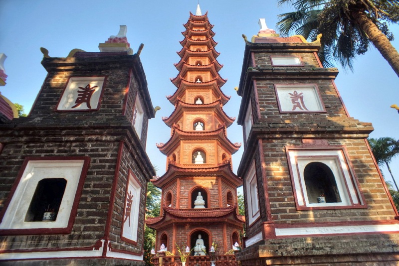 pagode de Tran Quoc à Hanoi