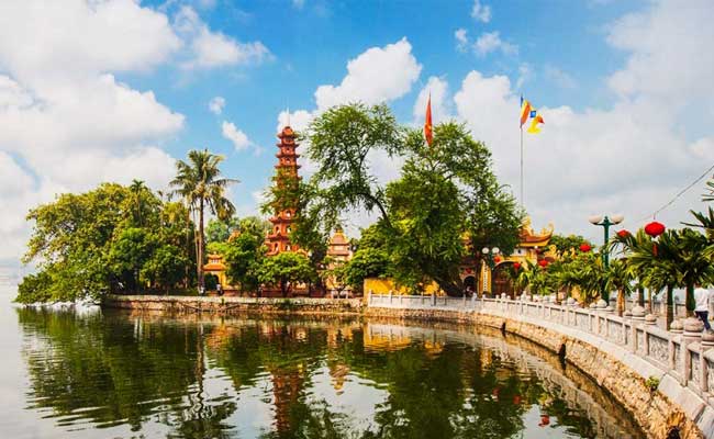 pagode tran quoc hanoi