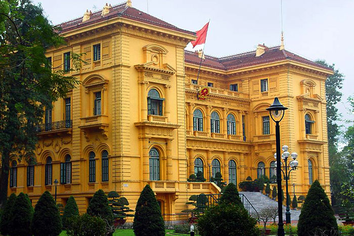 Palais Présidentiel - Des Exemples Remarquables de l’Architecture française à Hanoi