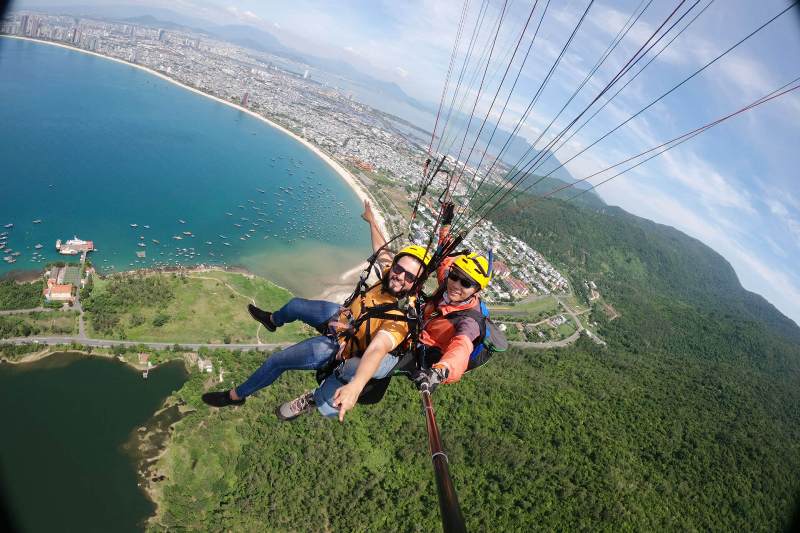 parapente à Son Tra - Da Nang