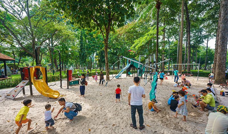 Parc Tao Đàn- Ho Chi Minh