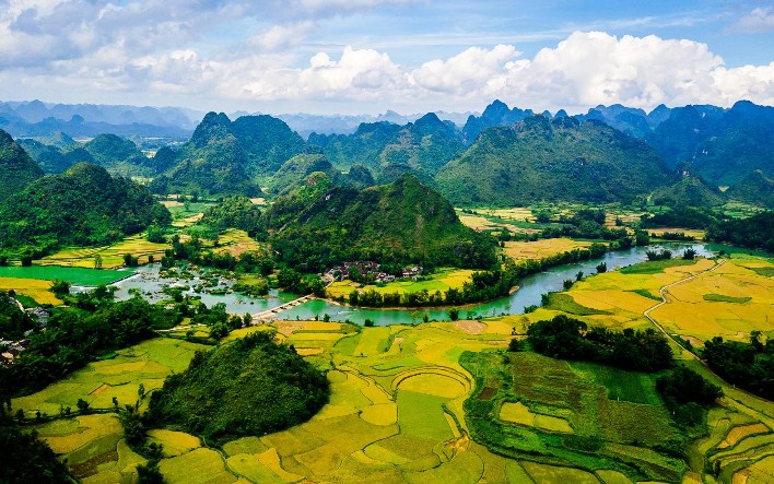 La beauté naturelle des géoparcs mondiaux au Vietnam