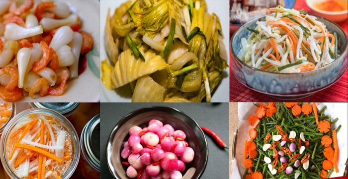 plats tradition Tet vietnamien legume