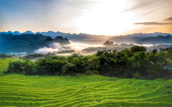 reserve natuelle Pu Luong - une terre paisible et poétique