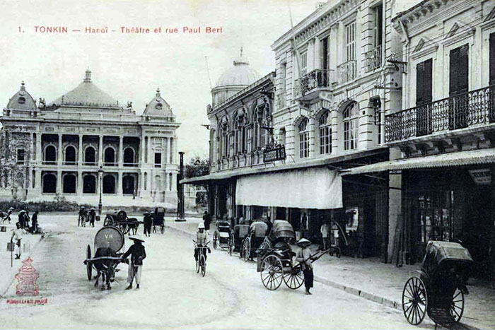 quartier français Hanoi rue paul bert