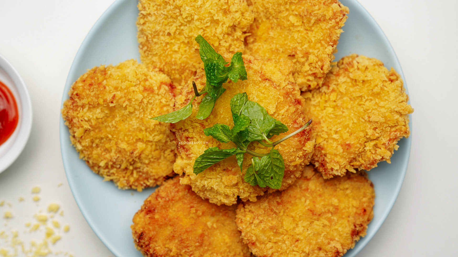 Recette de Croquettes de poulet croustillantes à la vietnamienne 