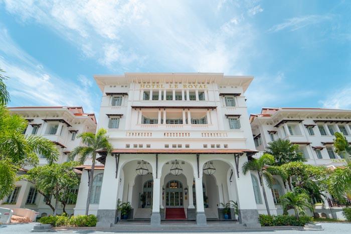 Découvrez l'architecture coloniale de Phnom Penh-hotel royal pnom penh