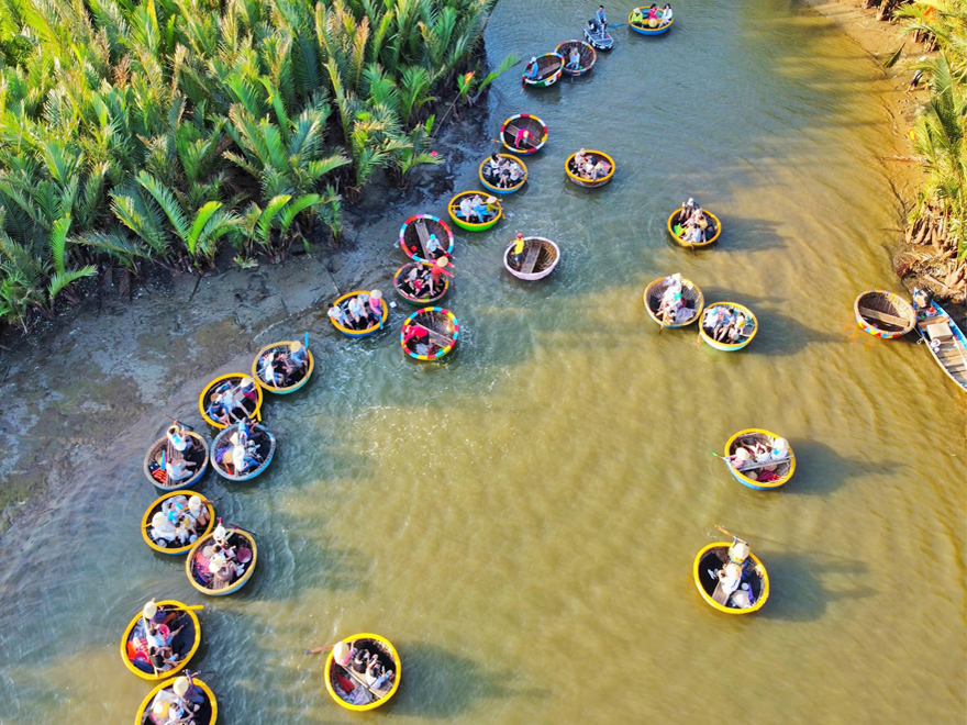  La forêt de cocotiers d’eau de Cam Thanh - Hoian 