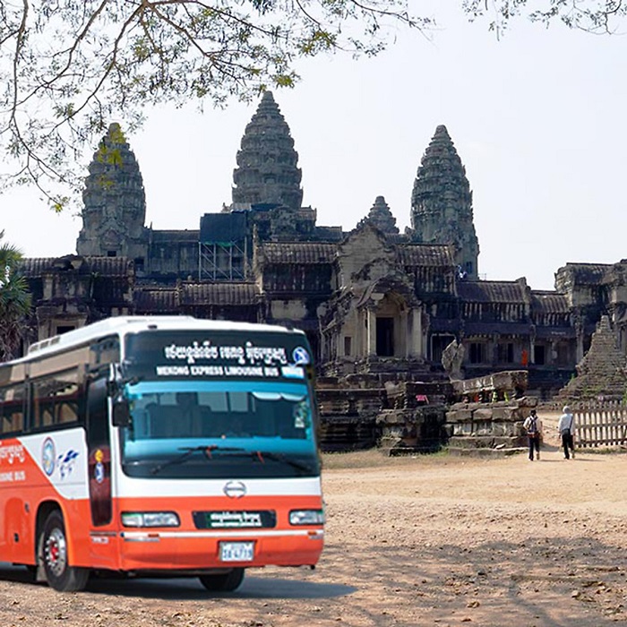 comment se rendre saigon Phnom Penh bus