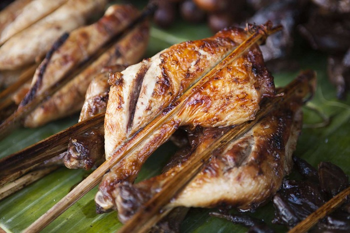 Specialite culinaires Laotienne poulet
